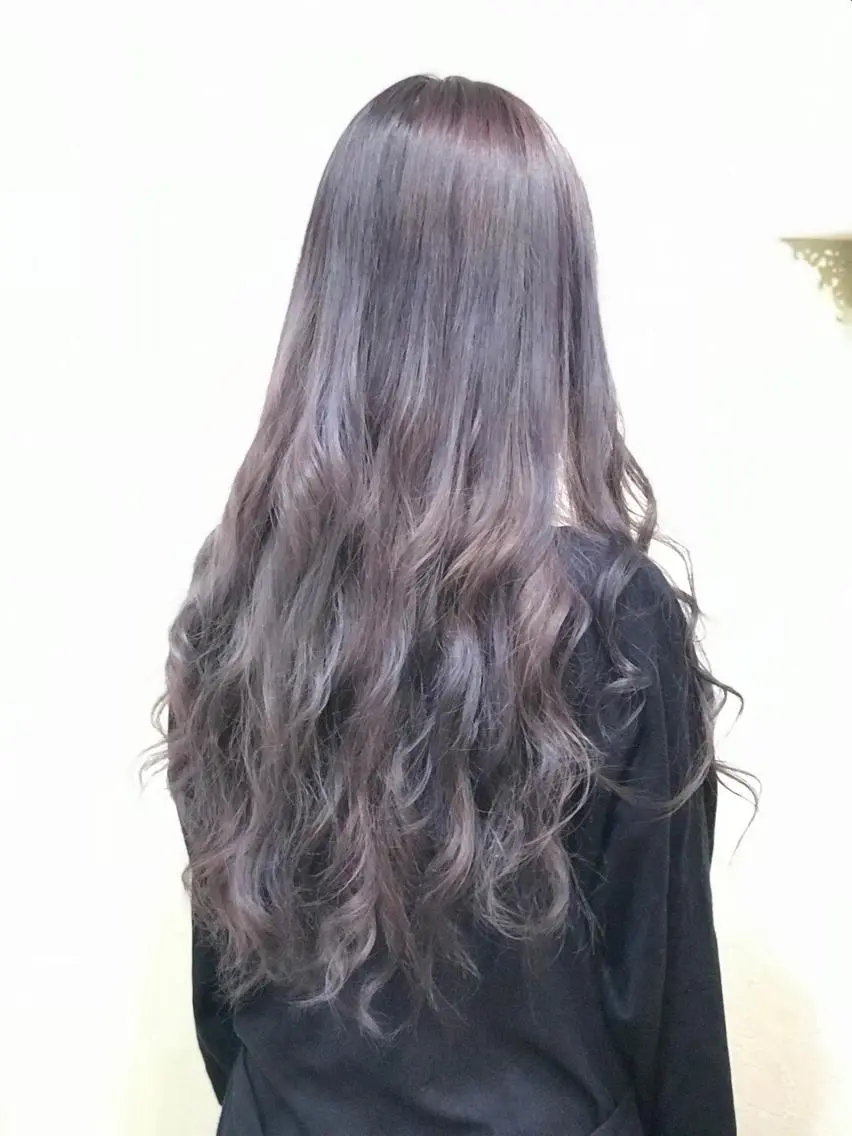 ロング カラー ヘアカラー トリートメント 渋谷宮益坂 omoのヘアスタイル