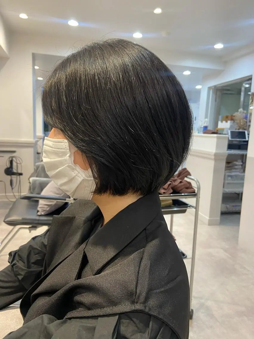 ショート カラー ショートボブ ボブ ショートヘア トリートメント 山下夕月 ショート🫧ボブのヘアスタイル