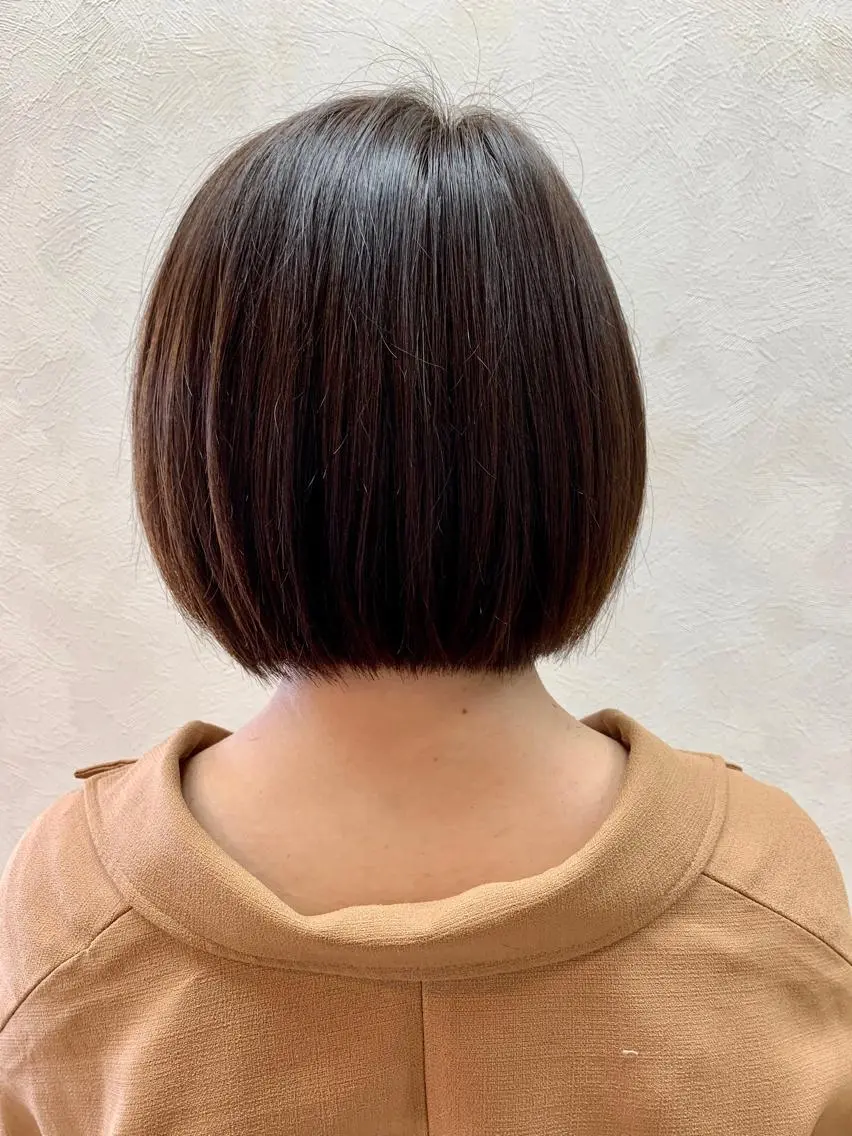 ショート ボブ 加藤 産休につき8月末までのヘアスタイル