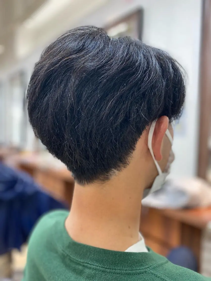 メンズ マッシュ ツーブロック 刈り上げ HIRAGA MIKIのヘアスタイル