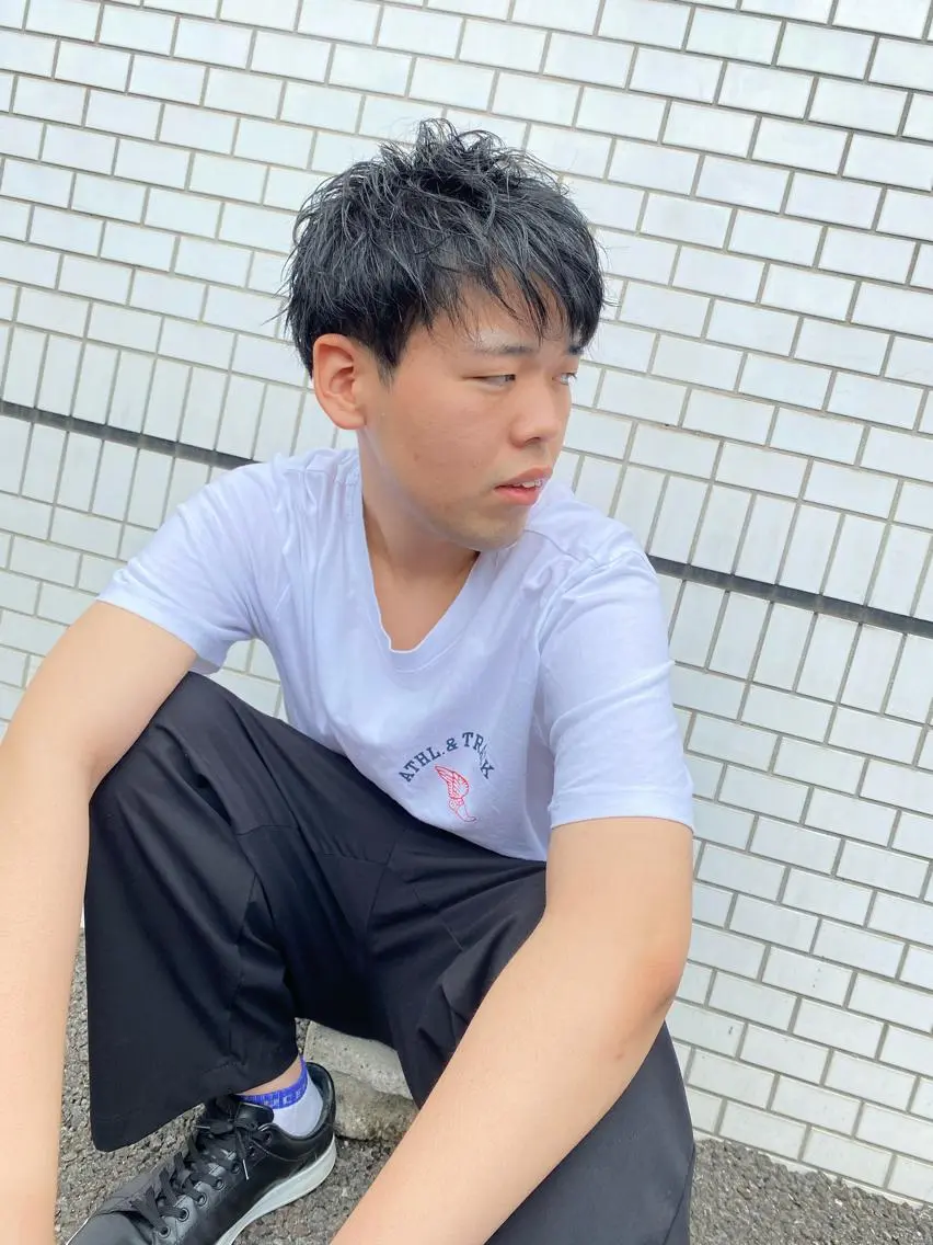 ショート メンズ 堀 広夢のヘアスタイル