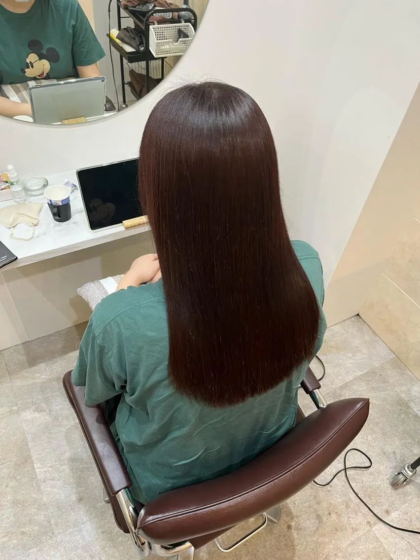 ロング 【髪質改善 艶髪】 布川 莉穂のヘアスタイル