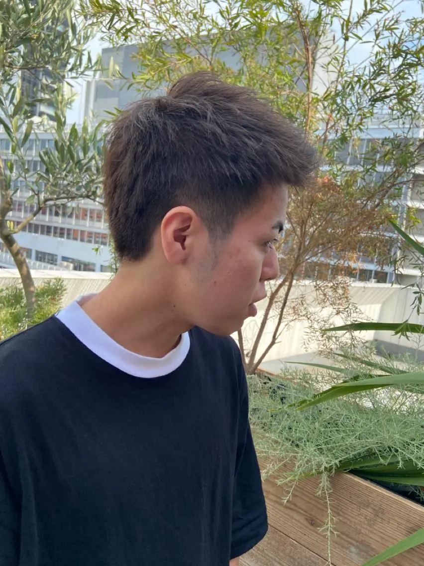 ショート カラー パーマ ヘアアレンジ メンズ キッズ ネイル マツエク・マツパ ビジネス メンズインナーカラー マッシュ メンズウルフカット アッシュ 久木原 ゆりのヘアスタイル