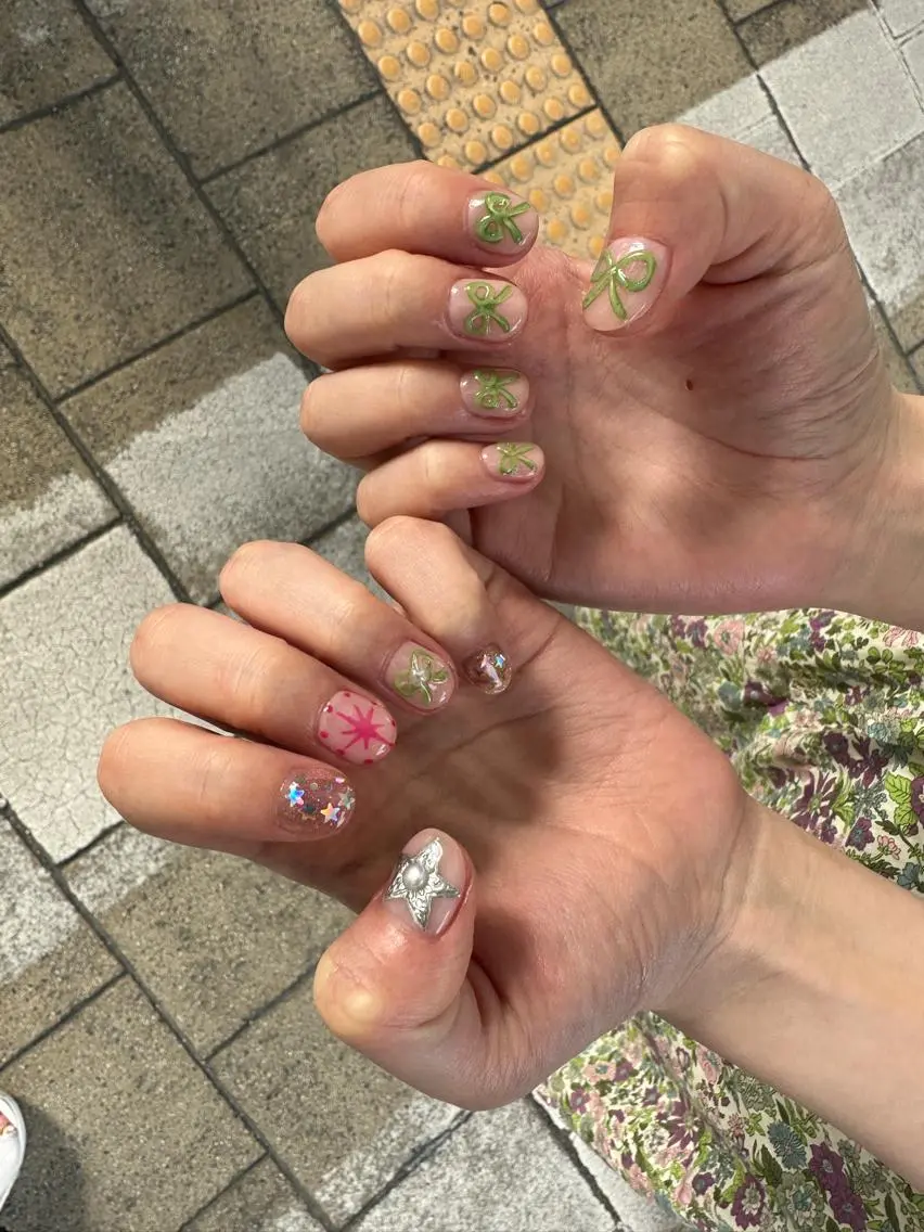 ネイル ハンドネイル nailsalon ∞ ﾐｶﾅﾙ ∞のネイルデザイン