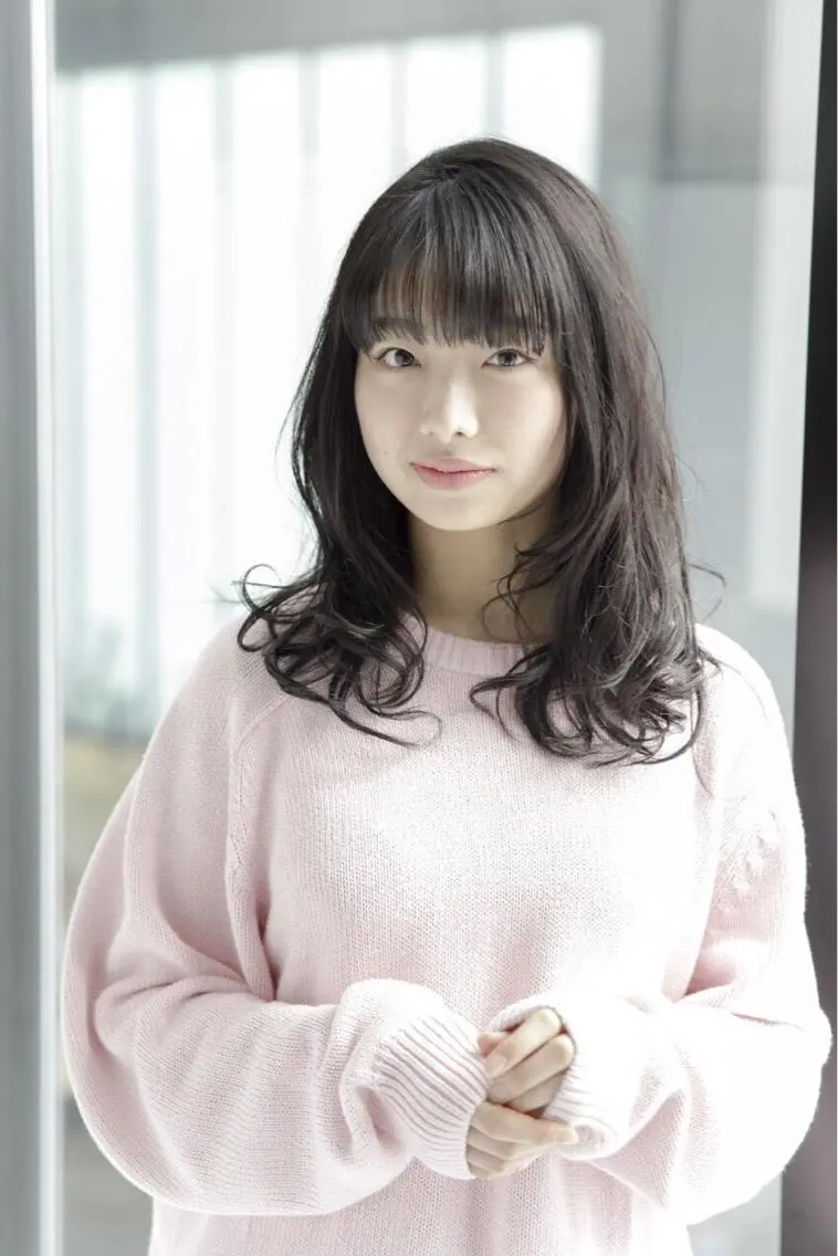 セミロング カラー ヘアアレンジ 髪質改善 川島　広大のヘアスタイル