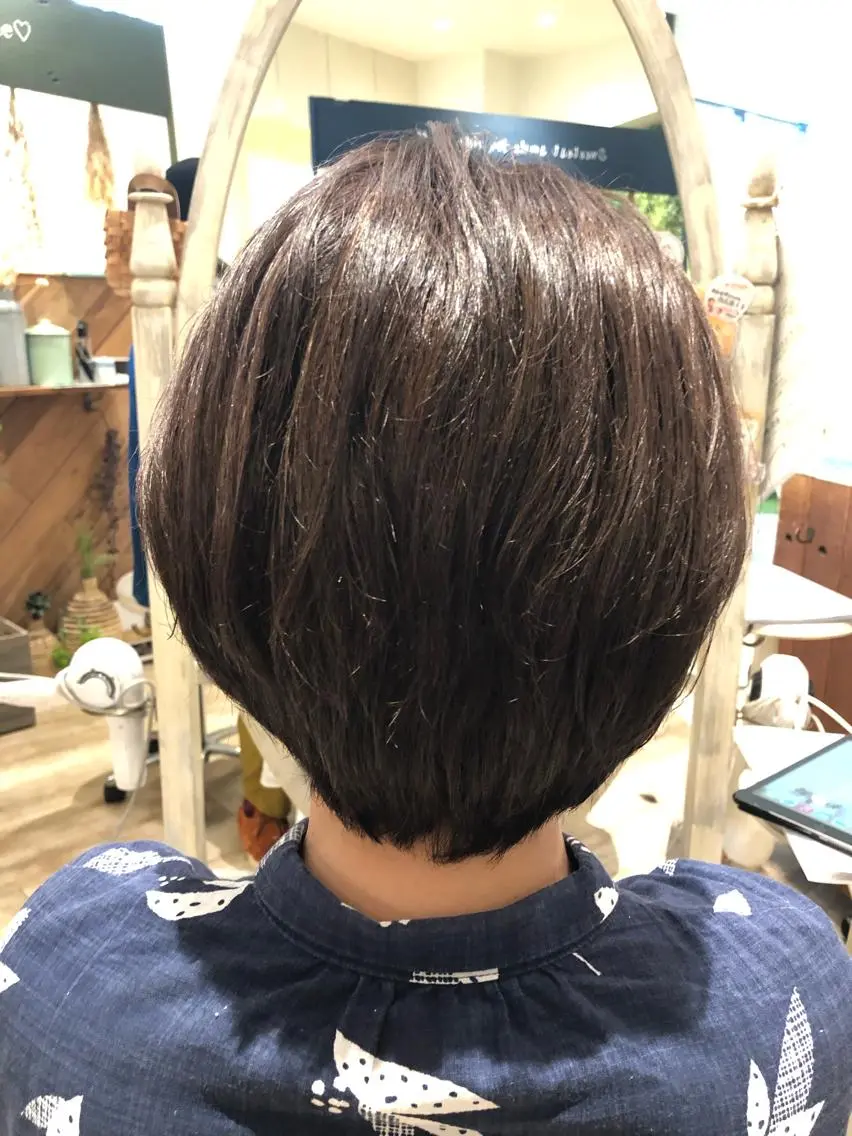 ショート カット 🧡艶髪・ゆるふわ style💛ミユのヘアスタイル