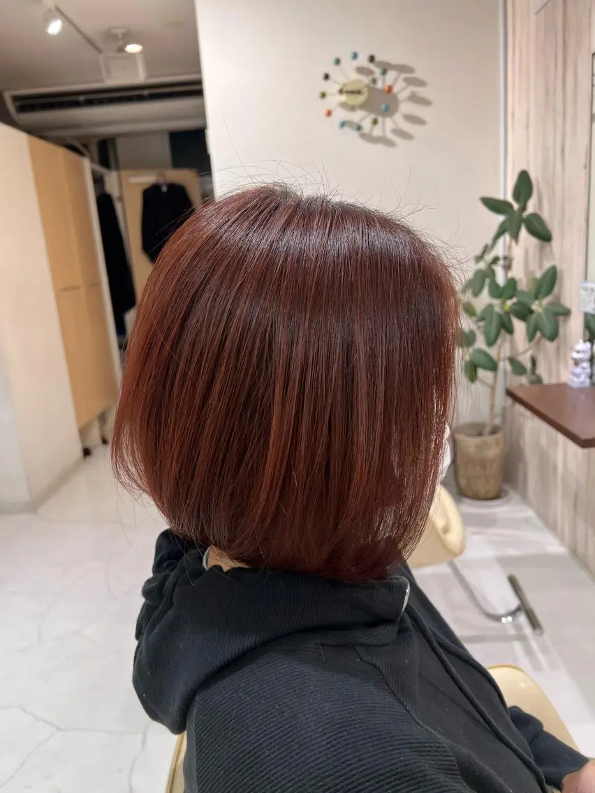 ショート 前下がりボブ ボブ 山崎 和花のヘアスタイル