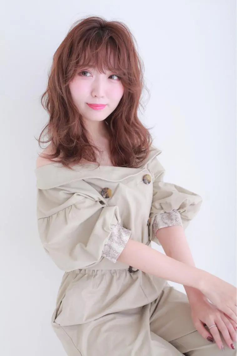 ロング 坪井 彰吾のヘアスタイル