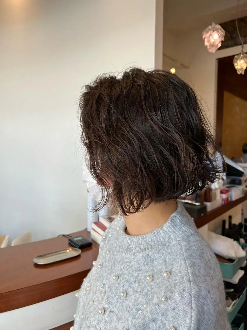 ショート パーマ haru .のヘアスタイル