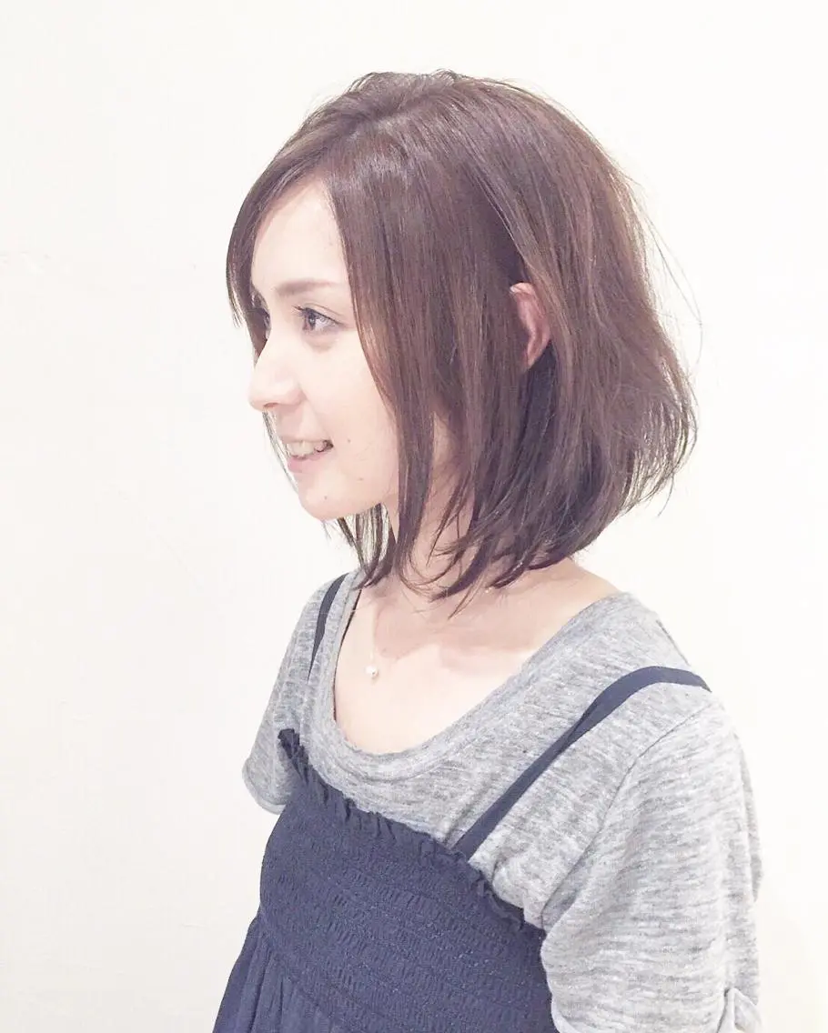 ミディアム trip kano.のヘアスタイル