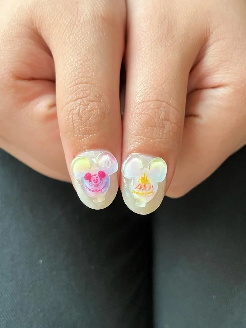 ネイル アートネイル 持ち込み 夏ネイル ハンドネイル miel nailのネイルデザイン