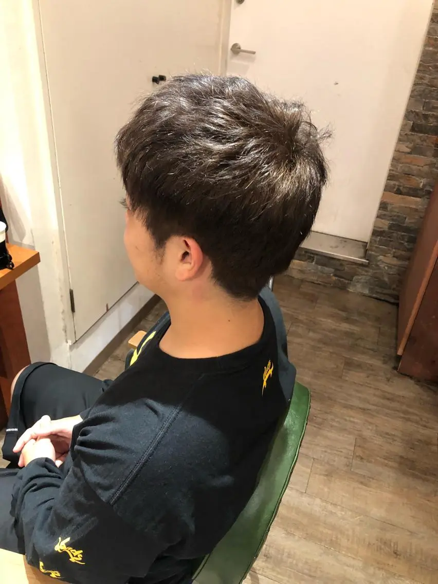 ショート カラー 宮下 浩一のヘアスタイル