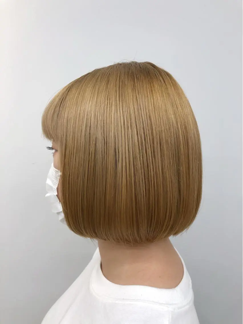 ショート カラー ベージュカラー ボブ 代表 YUKI ☆のヘアスタイル