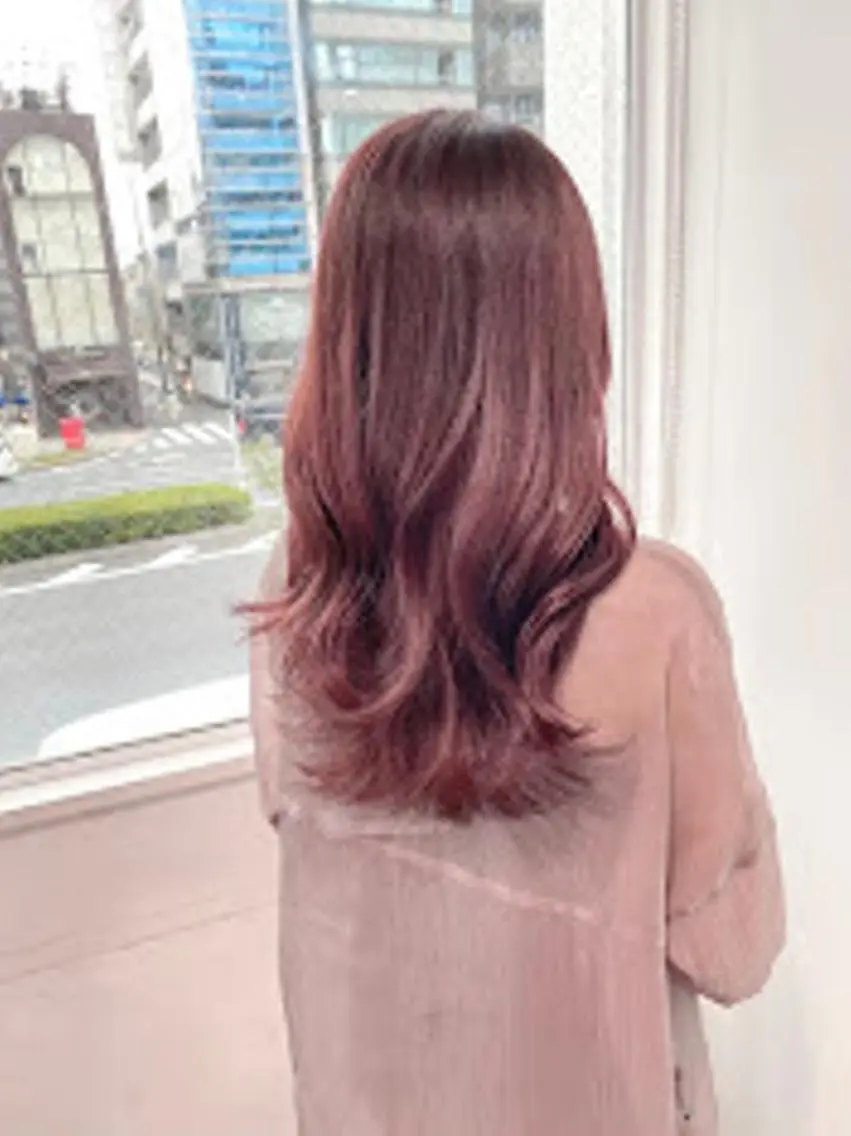 カラー 🪞official FRUITS渋谷🩰のヘアスタイル