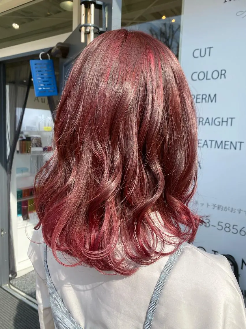 カラー 【髪質改善　艶髪】 布川　莉穂のヘアスタイル