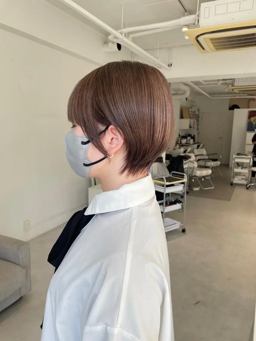 ショート ショートヘア TAAN HAIR こばしのヘアスタイル