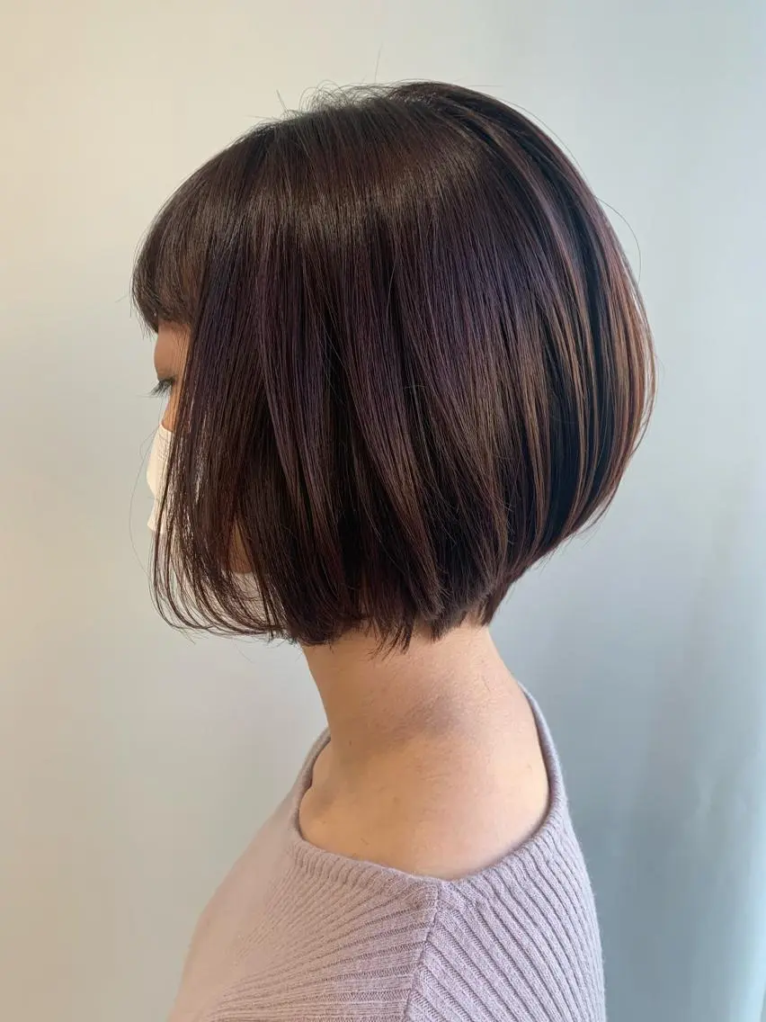 ショート カラー パーマ ヘアアレンジ 加藤 綾華のヘアスタイル