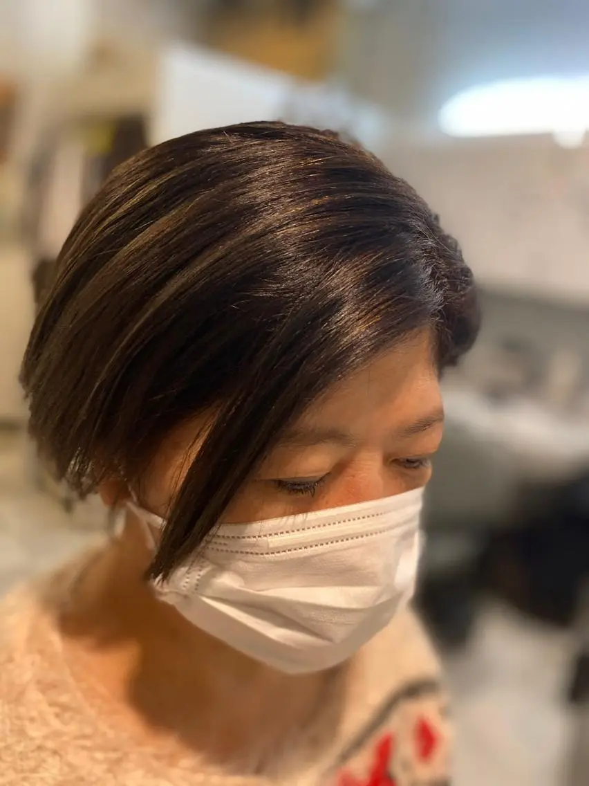 カラー ハイライトカラー 黒川 奨のヘアスタイル