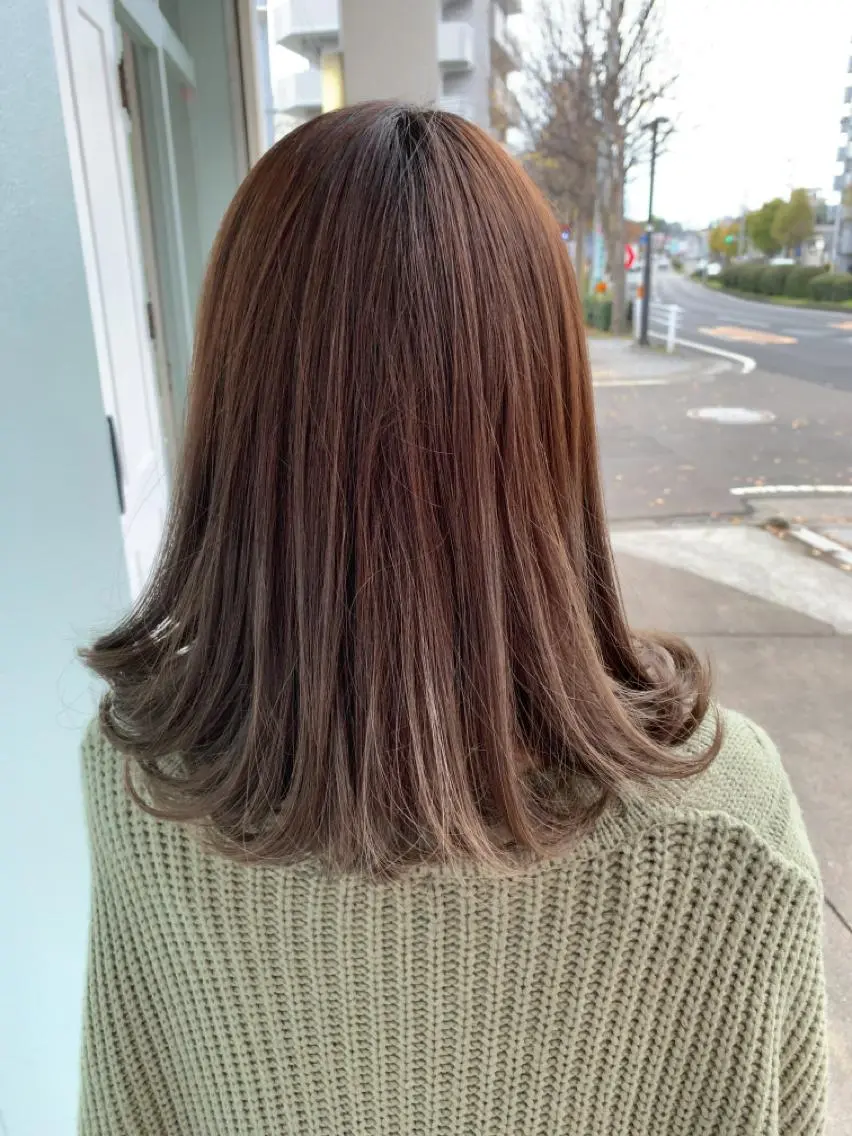 ミディアム パーマ ミディアムパーマ デジタルパーマ 艶髪専門美容師🏄 kazuレスlessのヘアスタイル