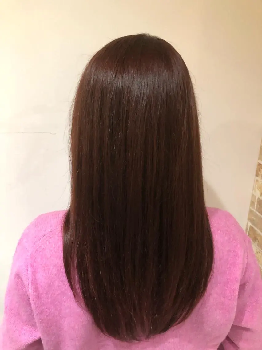 セミロング 藤田 遼のヘアスタイル