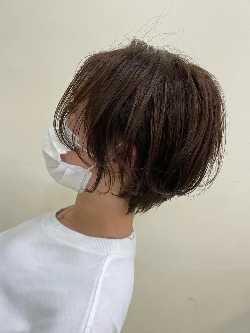 ショート カラー ショートボブ ボブ ショートヘア 大住 京平のヘアスタイル