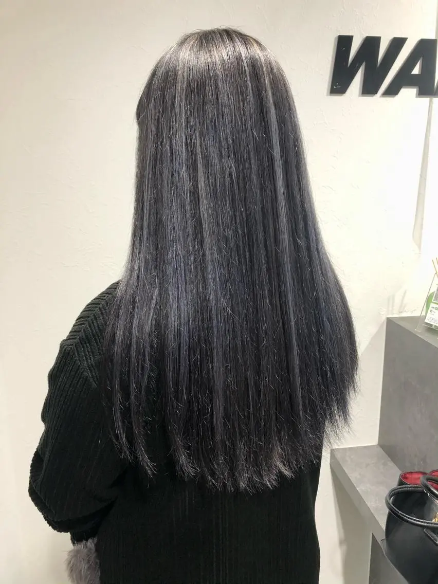 ロング カラー ハイライトカラー ハイライト ヘアカラー 🤍2nd🤍田所 美希のヘアスタイル