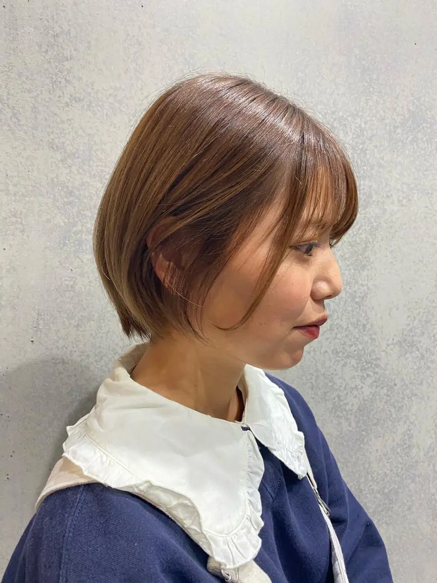 ショート カラー ブリーチ KAREN／ 武蔵小山/自由が丘のヘアスタイル