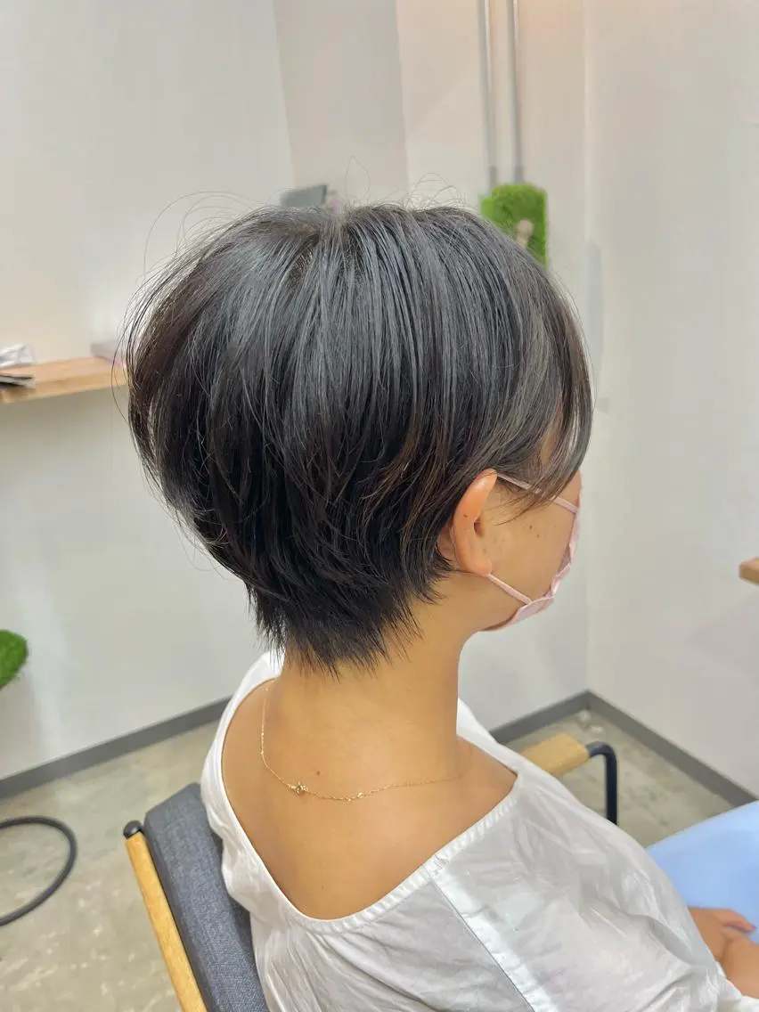 ショート ハンサムショート ショートヘア ショート特化✂︎門脇 ~広がらない髪へ~のヘアスタイル