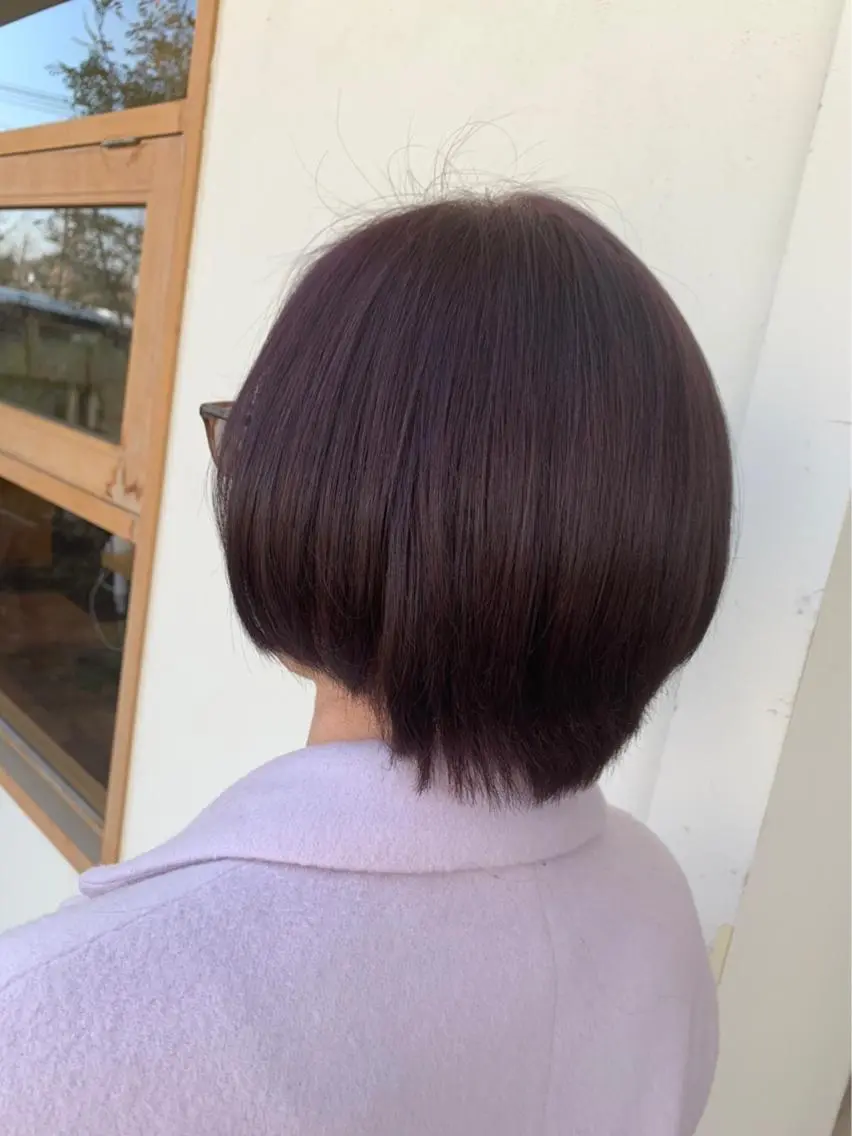 ショート ヘアカラー トリートメント 清原 里菜のヘアスタイル