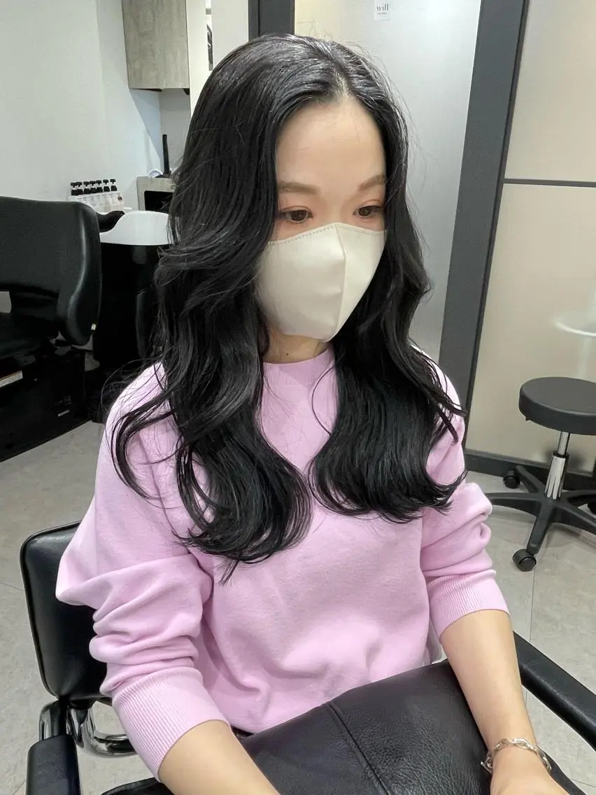 ロング ヘアカラー トリートメント 🌸インナーカラー 🌸藤井春華のヘアスタイル