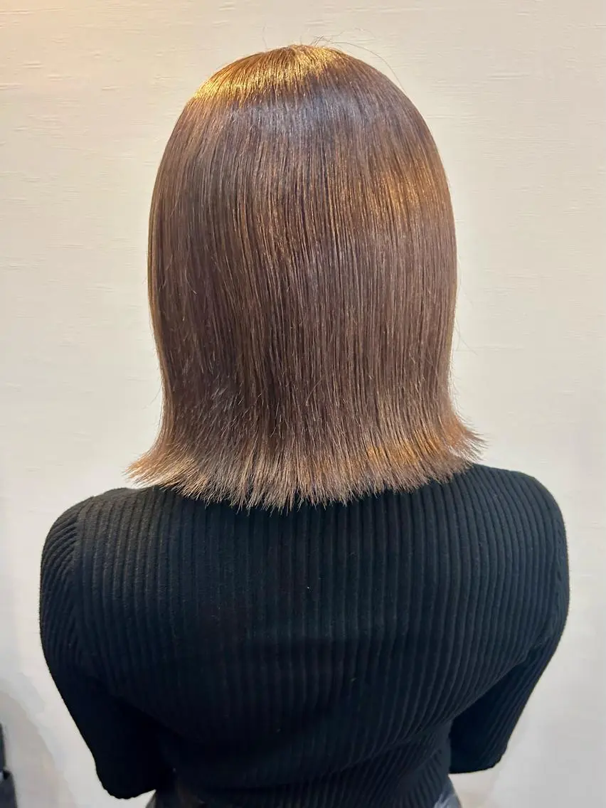 ミディアム カラー トリートメント 𝘒𝘺𝘰𝘬𝘢 🌿のヘアスタイル