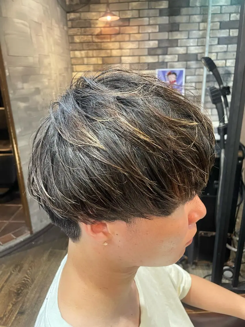 メンズ 加藤 聖也のヘアスタイル