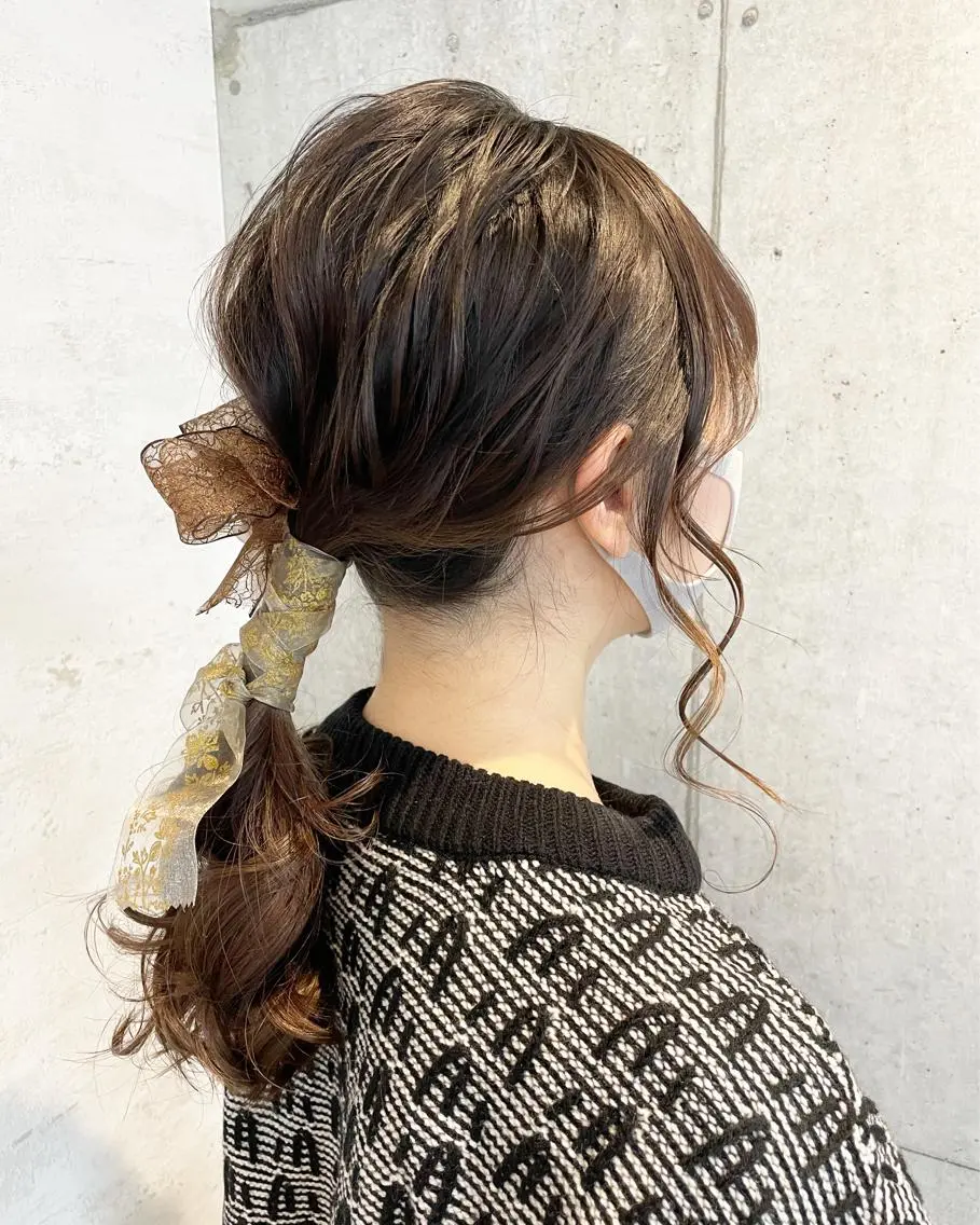 ヘアアレンジ 🎀ヘアセット/艶髪 /はやしほのか🎀のヘアスタイル