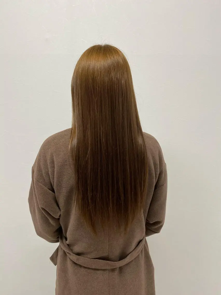 ロング レイヤーカット ヘアカラー トリートメント KAITOH ATSUSHIのヘアスタイル