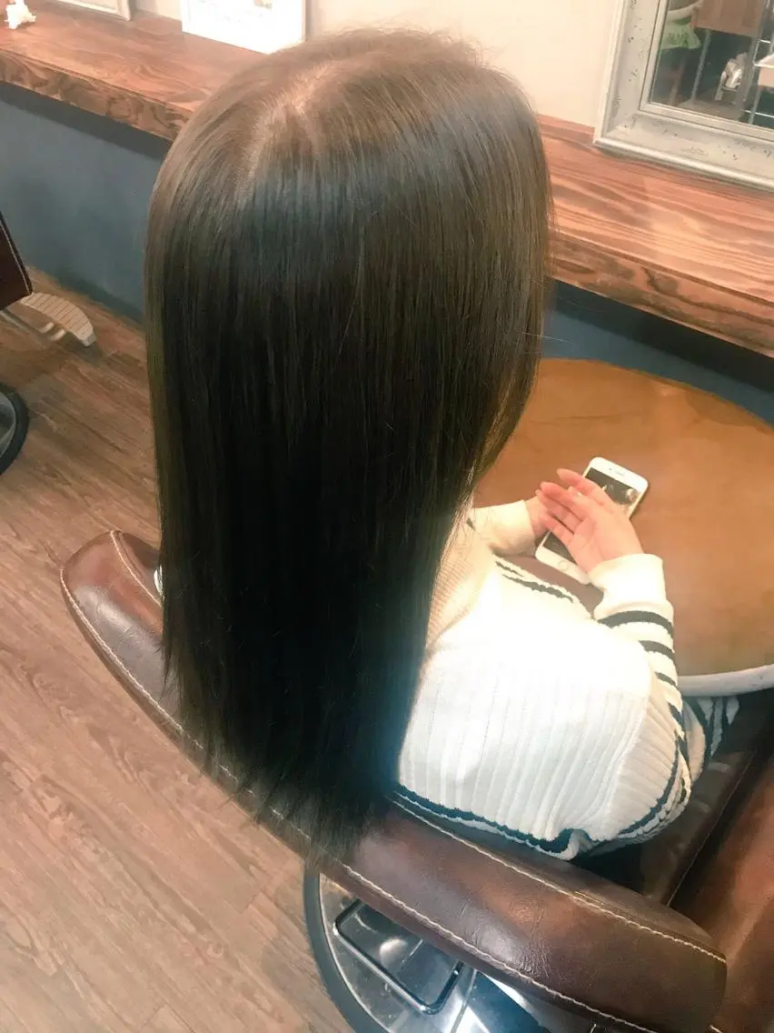 セミロング ヘアカラー トリートメント ヘアセット ✨上村 潤平✨メンズヘア✨のヘアスタイル
