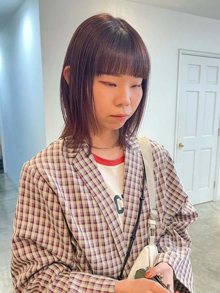 ミディアム ヘアカラー トリートメント 中村瑞貴 *hairbraceのヘアスタイル