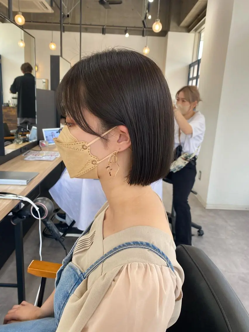 ショート ボブ 🍃ボブ&ショート 特化🍃髪質改善🍃のヘアスタイル