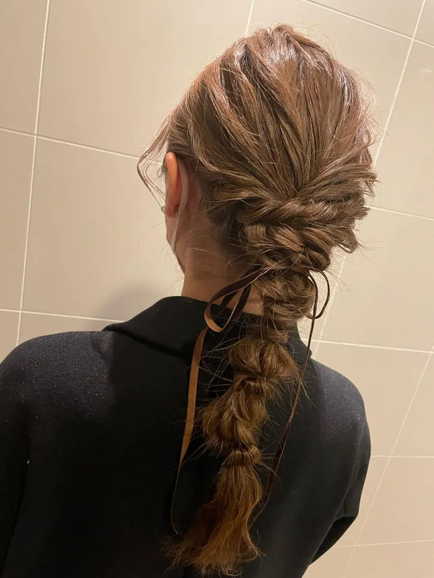 ロング T Ayaのヘアスタイル