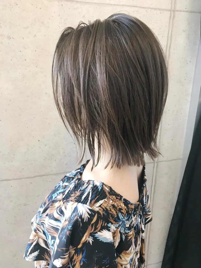 カラー ブリーチ イルミナカラー 外国人風カラー 💎馴染むエクステ× TOMO💎のヘアスタイル