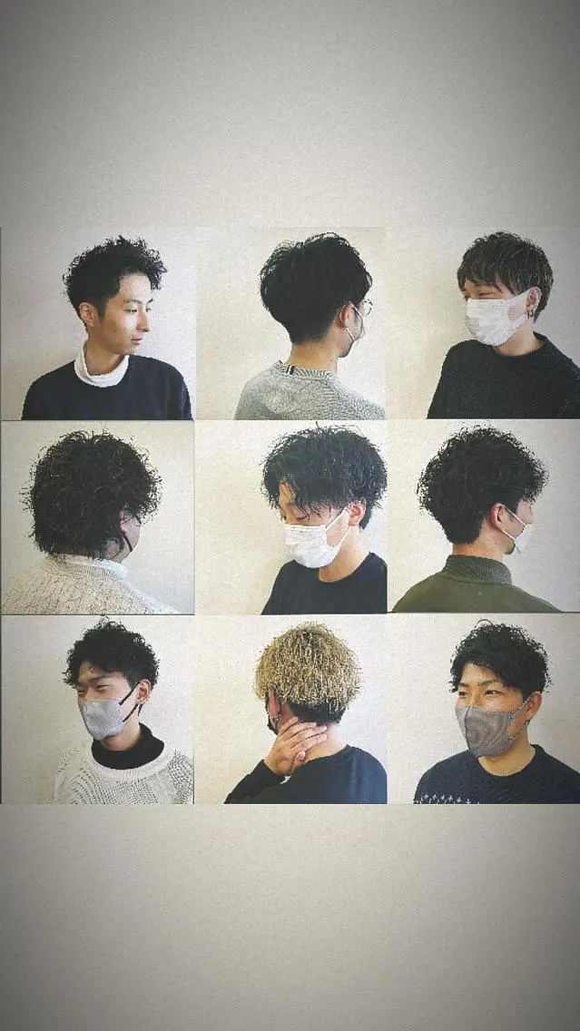 ショート パーマ cotton松本店 たかゆきのヘアスタイル