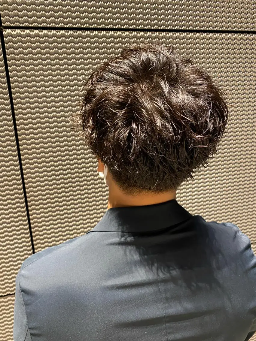 ミディアム 齋藤 大晟のヘアスタイル