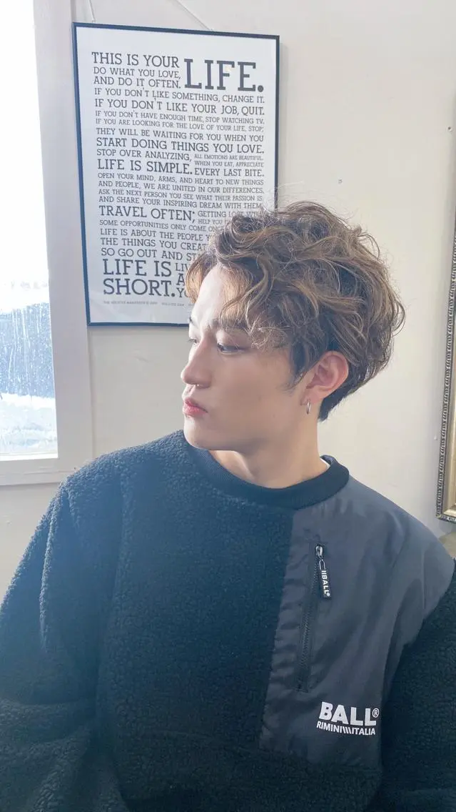 メンズ 工藤 久美のヘアスタイル