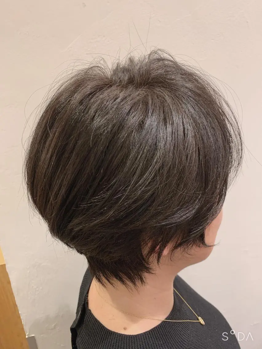 ショート 🍀小顔ショート🍀 有賀祐貴のヘアスタイル