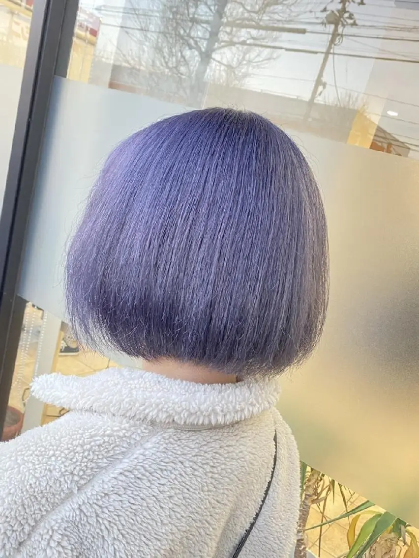 ショート ヘアカラー トリートメント BENI 仙台柳生店のヘアスタイル
