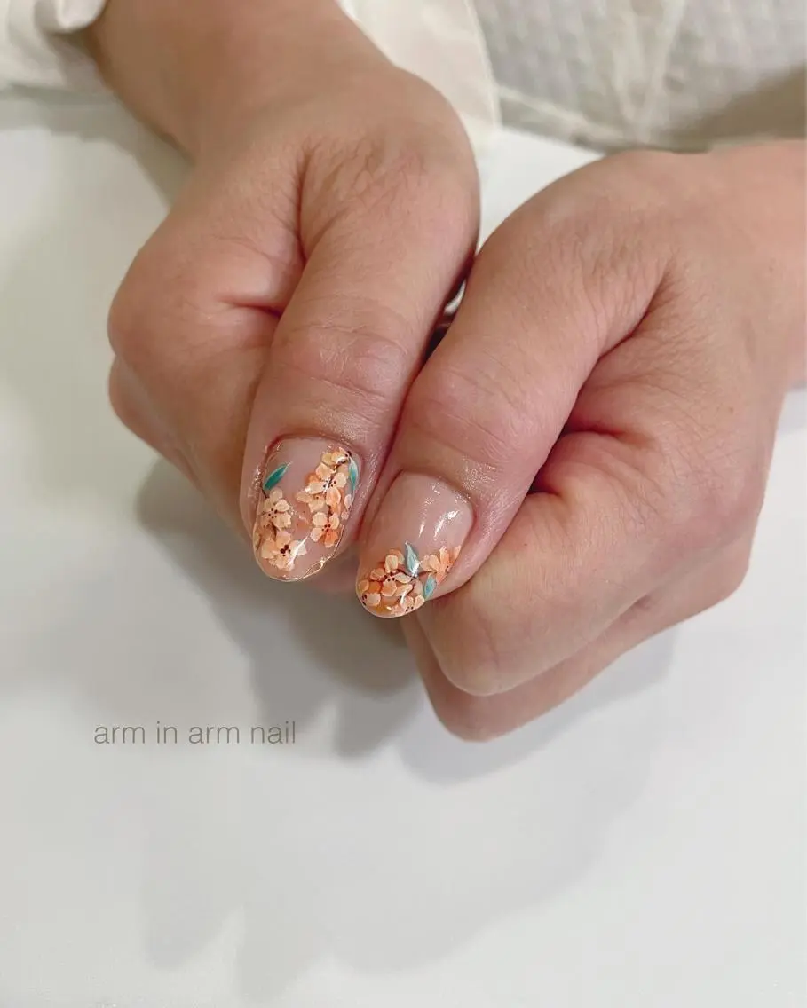 ネイル arm in arm ︎✿Yamamotoのマツエク・マツパデザイン
