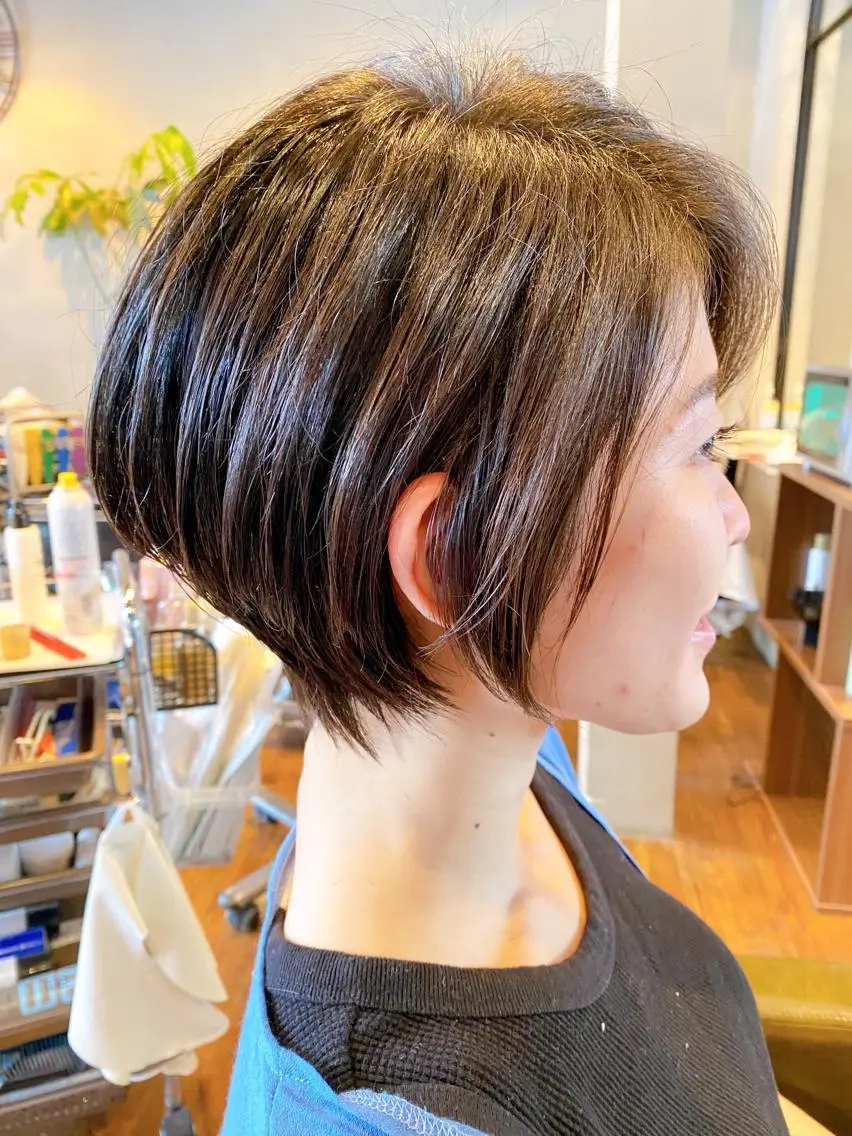 ショート 似合わせの達人🔥 石川就平のヘアスタイル