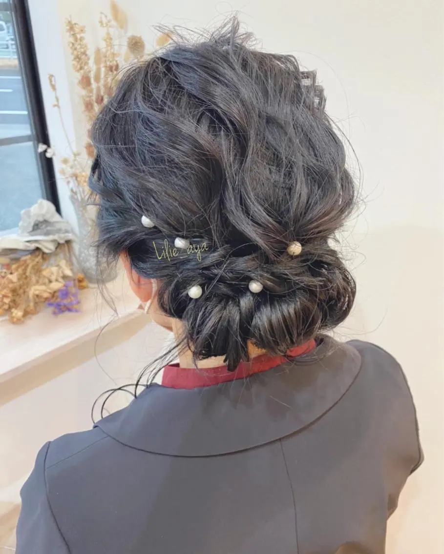 ヘアアレンジ ヘアセット Poly-F... ayaのヘアスタイル
