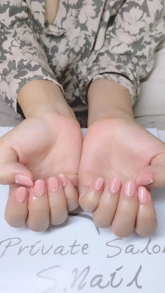 ネイル 西大分S.Nail 𓏲⋆🪸.⋆⸜🫧のネイルデザイン