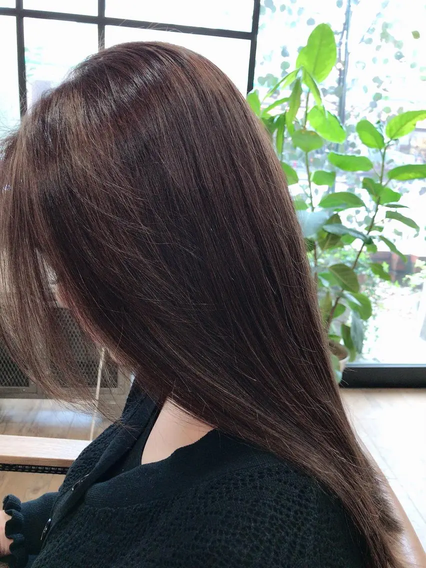 セミロング カラー ハイライトカラー ハイライト ヘアカラー トリートメント 特殊カラー特化 ✂️SHIAN フジのヘアスタイル