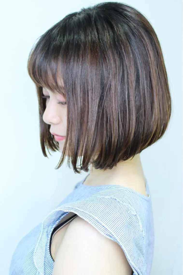 ミディアム カラー ショートボブ ボブ 似合わせカット ⭐️バッサリカット モデル募集⭐️佐野のヘアスタイル
